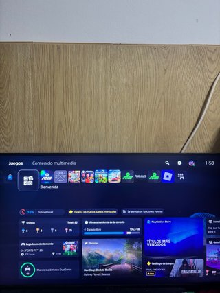 PS5 con 1 mando+ Cascos G435 + Monitor Asus 165Hz