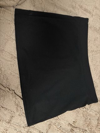 Falda pantalón negra
