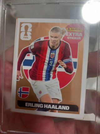 Cromos Panini Extra Sticker Erling Haaland