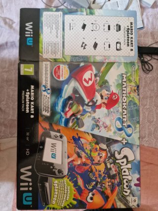 Nintendo Wii U Mario Kart 8 + Splatoon Pack