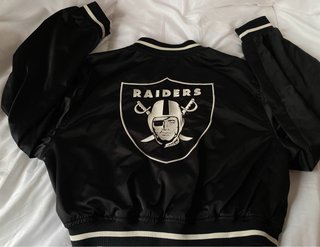 Chaqueta de los Raiders Negra