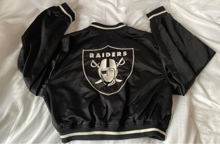 Chaqueta de los Raiders Negra