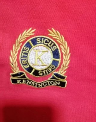 Camiseta polo rojo Kensington