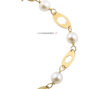esclava oro 18k con piedra