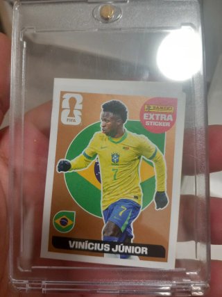 Sticker Extra Panini Vinicius Jr Bronce