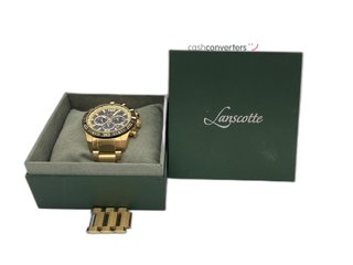 reloj pulsera caballero lanscotte 316l