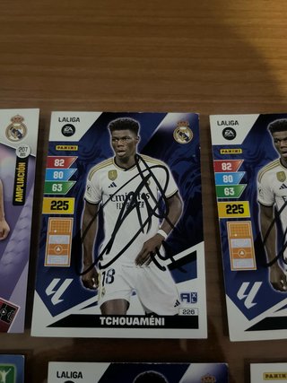 Cromos Firmados Real Madrid