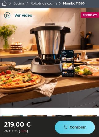 ✅️ Robot Cocina Mambo 11090 Cecotec