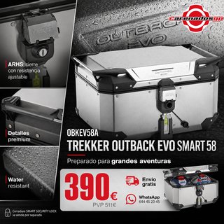 Baúl Givi Trekker Outback Evo Smart 58L