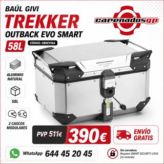Baúl Givi Trekker Outback Evo Smart 58L