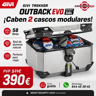 Baúl Givi Trekker Outback Evo Smart 58L