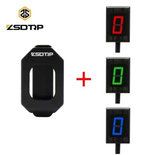 Indicador marchas moto con soporte
