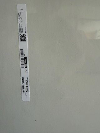 Balda KOMPLEMENT IKEA Blanca Nueva