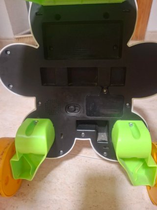 Andador musical para bebés con forma de cebra