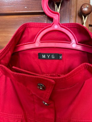 Chaqueta MYG Roja Talla M