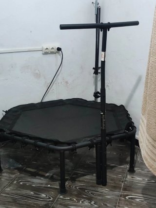 Trampolín Fitness Negro