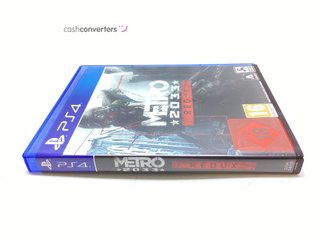 metro 2033 redux