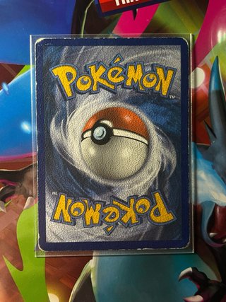 Carta Pokémon reverse Holo Crustle y Accelgor