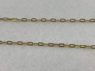 cadena oro 18k 27cm