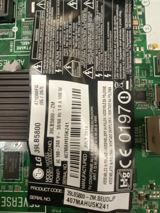 Despiece TV LG 39Lb5800