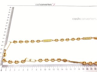 cadena oro 18k 30cm