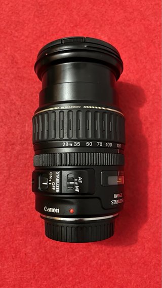 Canon EF 28-135mm IS Objetivo Todoterreno + Filtro