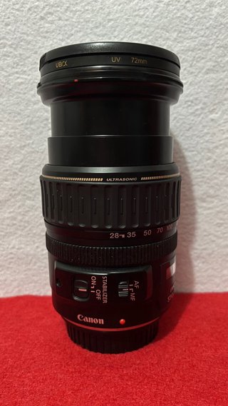 Canon EF 28-135mm IS Objetivo Todoterreno + Filtro