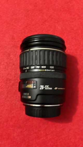 Canon EF 28-135mm IS Objetivo Todoterreno + Filtro