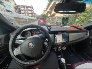 Rádio Alfa Romeo Giulietta Android 14 +GPS+Carplay