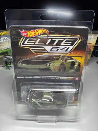 Hot Wheels Elite 64 Lamborghini Aventador LBWK