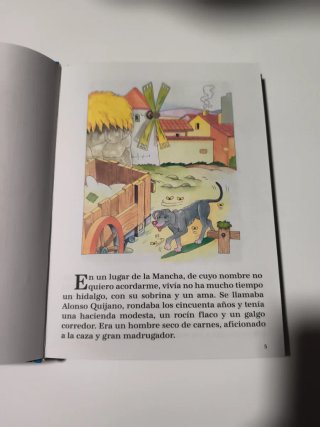 Don Quijote de la Mancha  Edición infantil ilustra