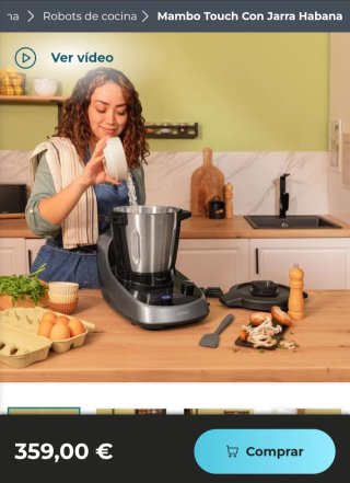✅️ Robot de Cocina Mambo Touch Jarra Habana