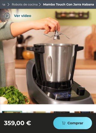 ✅️ Robot de Cocina Mambo Touch Jarra Habana