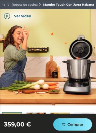 ✅️ Robot de Cocina Mambo Touch Jarra Habana