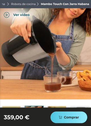 ✅️ Robot de Cocina Mambo Touch Jarra Habana