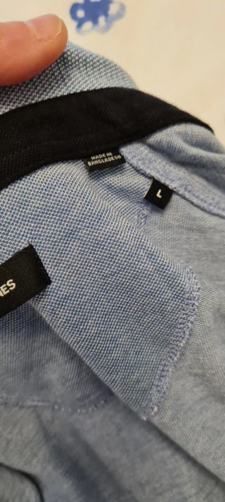 Polo Jack & Jones Azul Claro Talla L