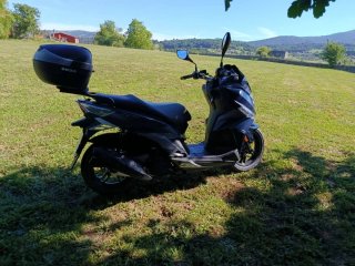 Moto Scooter 125cc Negra Sin Estrenar
