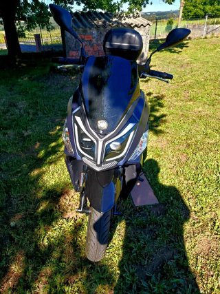 Moto Scooter 125cc Negra Sin Estrenar