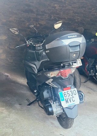 Moto Scooter 125cc Negra Sin Estrenar