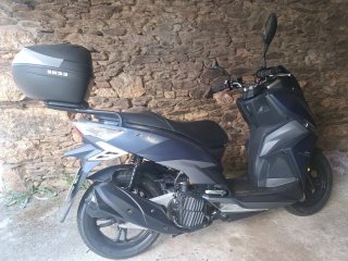 Moto Scooter 125cc Negra Sin Estrenar