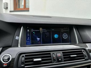 Rádio BMW F10 F11 Android 14 + GPS + Carplay