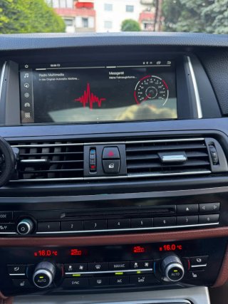 Rádio BMW F10 F11 Android 14 + GPS + Carplay