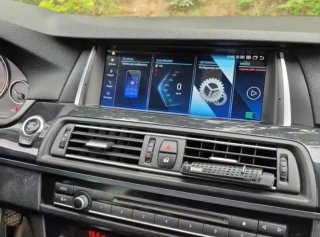 Rádio BMW F10 F11 Android 14 + GPS + Carplay