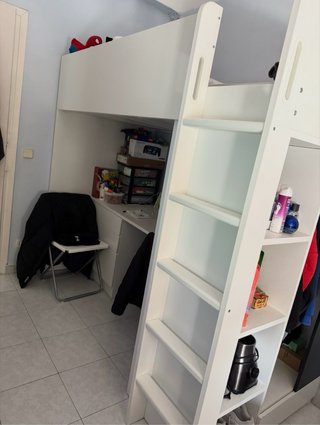 Litera Ikea con Escritorio y Armario