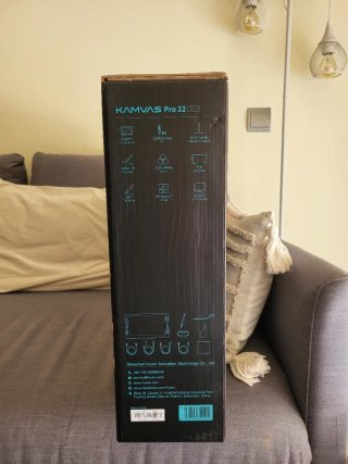 Huion Kamvas Pro 22 (2019) Pantalla Gráfica