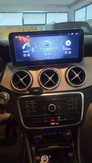 Tela Mercedes CLA/GLA/Classe A Android 14 + GPS