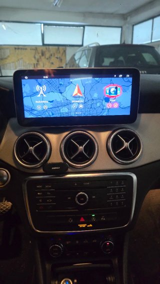 Tela Mercedes CLA/GLA/Classe A Android 14 + GPS