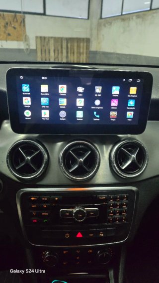 Tela Mercedes CLA/GLA/Classe A Android 14 + GPS