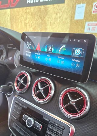 Tela Mercedes CLA/GLA/Classe A Android 14 + GPS