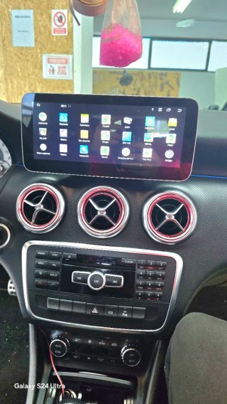 Tela Mercedes CLA/GLA/Classe A Android 14 + GPS
